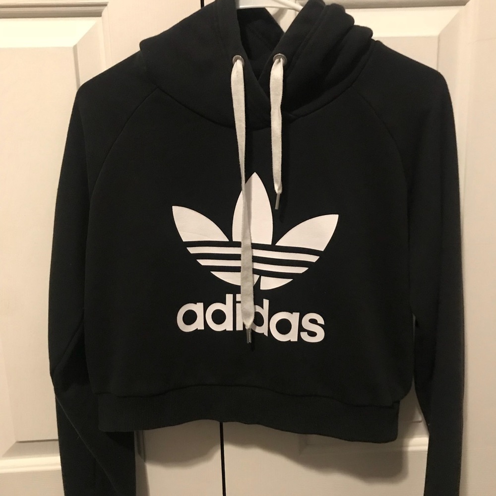 Adidas Cropped Hoodie